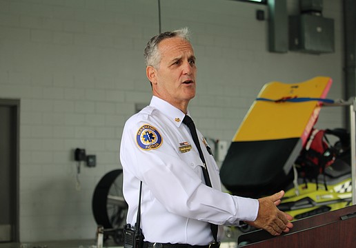 Paul Dezzi is the fire chief of the Longboat Key Fire Rescue Department and the town's emergency manager.