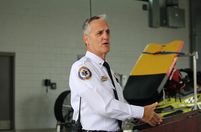 Paul Dezzi is the fire chief of the Longboat Key Fire Rescue Department and the town's emergency manager.