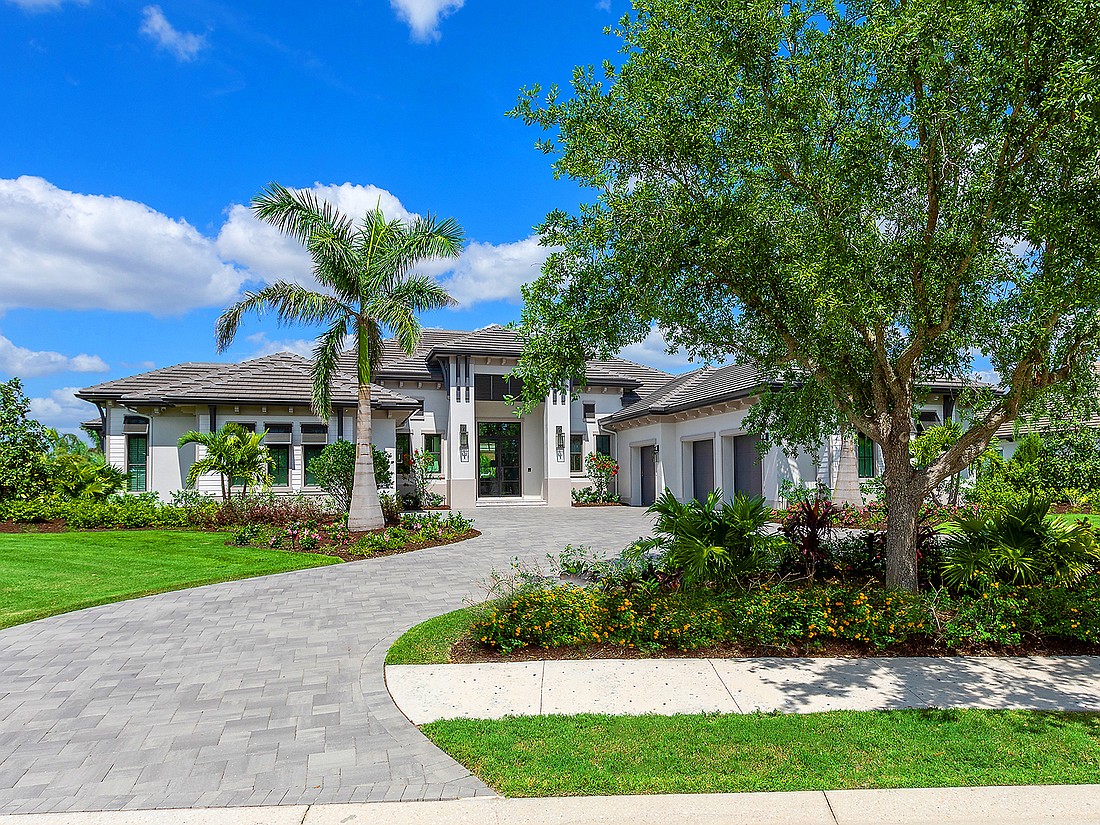 The home at 16407 Clearlake Ave. has four bedrooms, five-and-a-half baths, a pool and 4,967 square feet of living area.