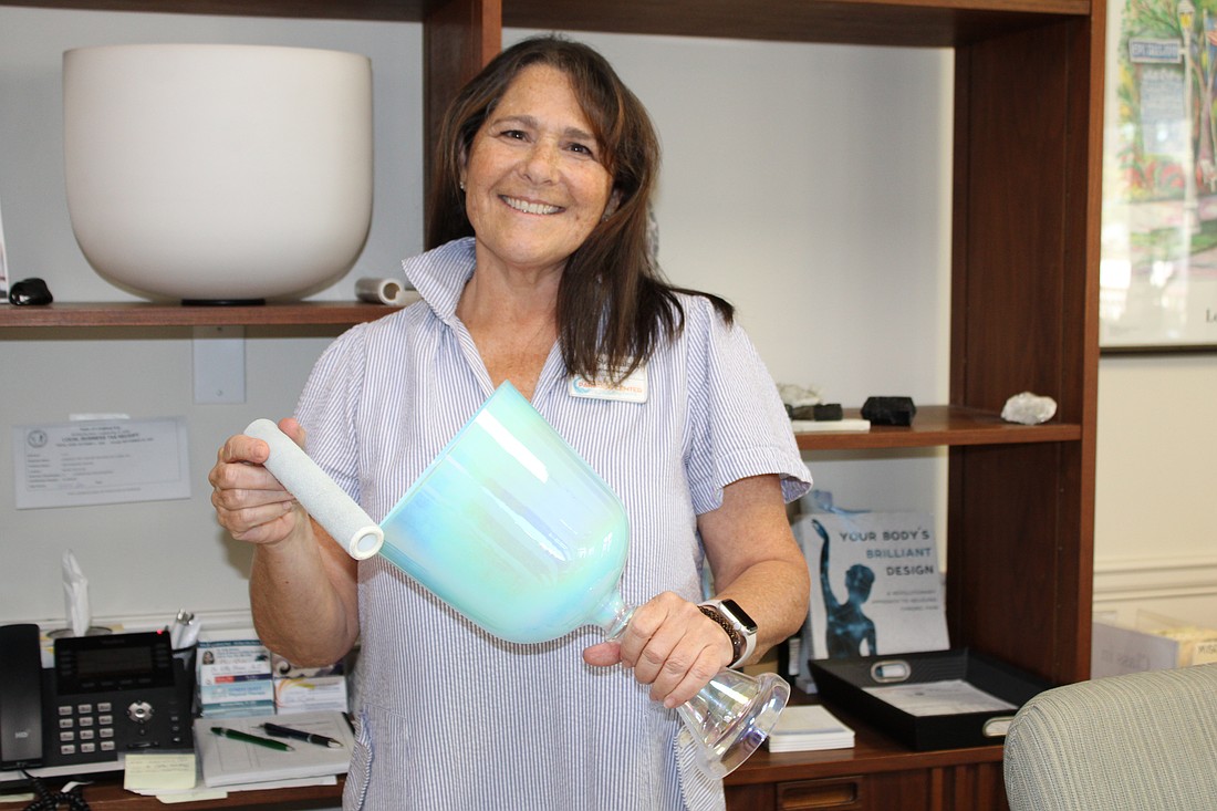 Amy Steinhauser, executive director of The Paradise Center, said there are plenty of activities for people to enjoy throughout the year, including the free meditative sound bath sessions she leads.