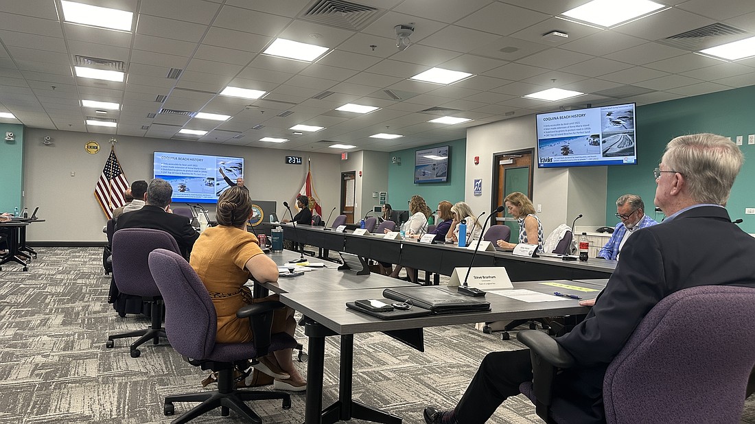 Longboat Key commissioners traveled to Bradenton for a joint meeting with Manatee County commissioners on May 7.