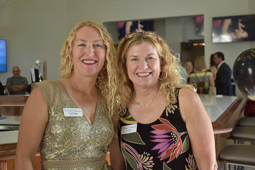 Kate Mulligan is the executive director of the Lakewood Ranch Community Foundation, and Lorri Kidder is the treasurer for the board.