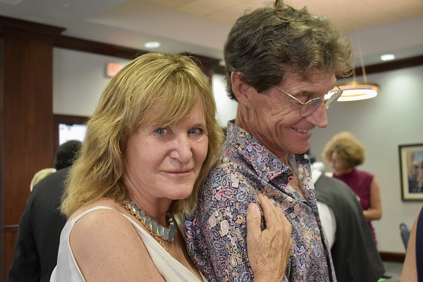 Chris and Mark Bales are feeling lucky at the blackjack table.