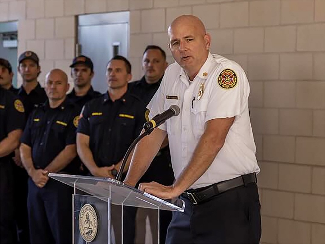 Keith Powers is retiring as chief of the Jacksonville Fire and Rescue Department.