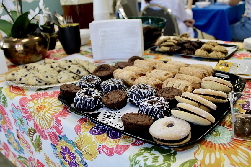 The afternoon tea also featured a few sweet treats for attendees to enjoy. The Paradise Center hosted the free afternoon of tea and coloring for anyone to enjoy.