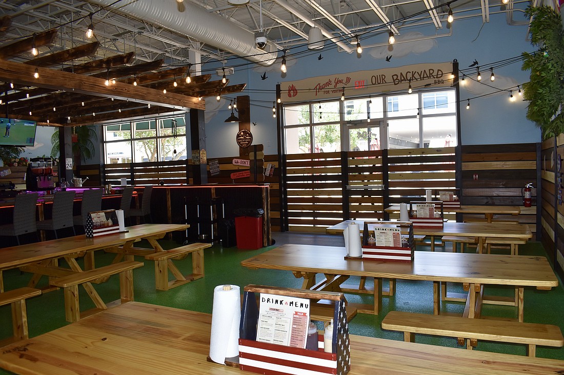 Co-owners Zach Zeller and Chef Evan Percoco design their latest restaurant to feel like a backyard.
