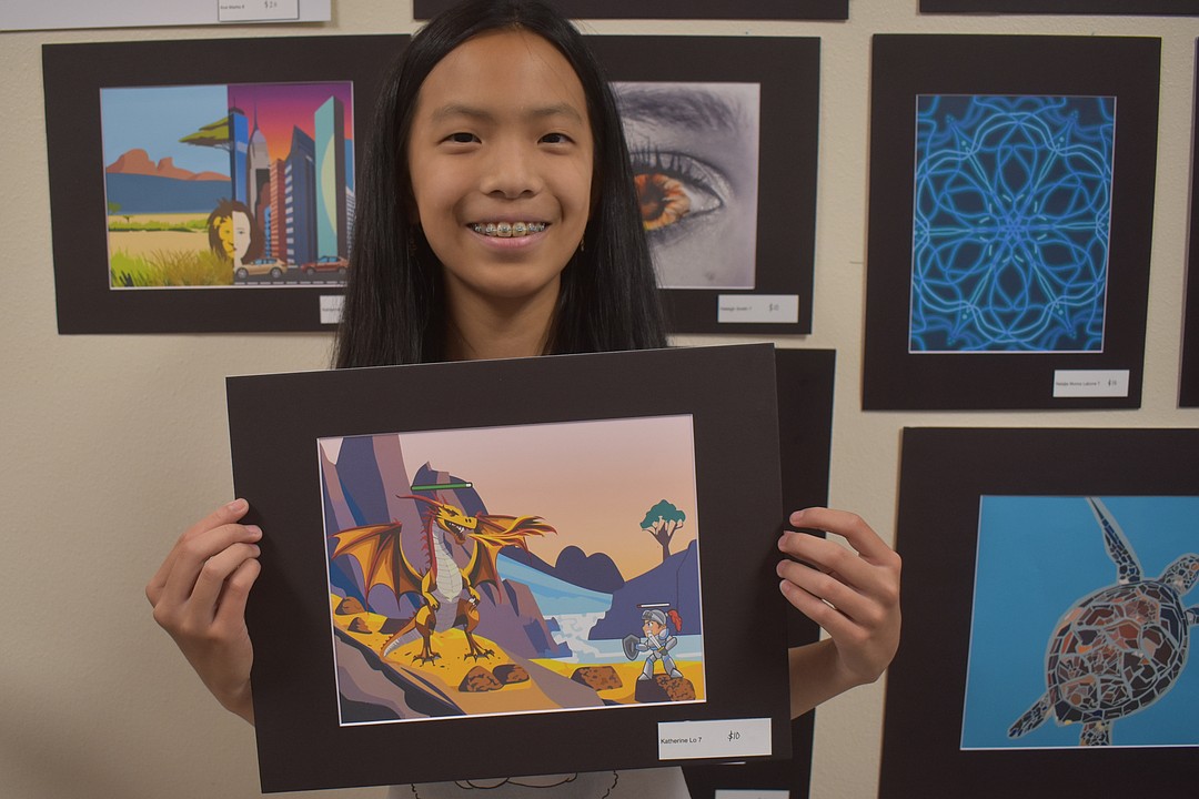 Mona Jain Middle of Lakewood Ranch hosts its second annual Art