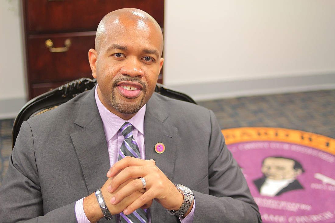 Edward Waters University President A. Zachary Faison Jr.