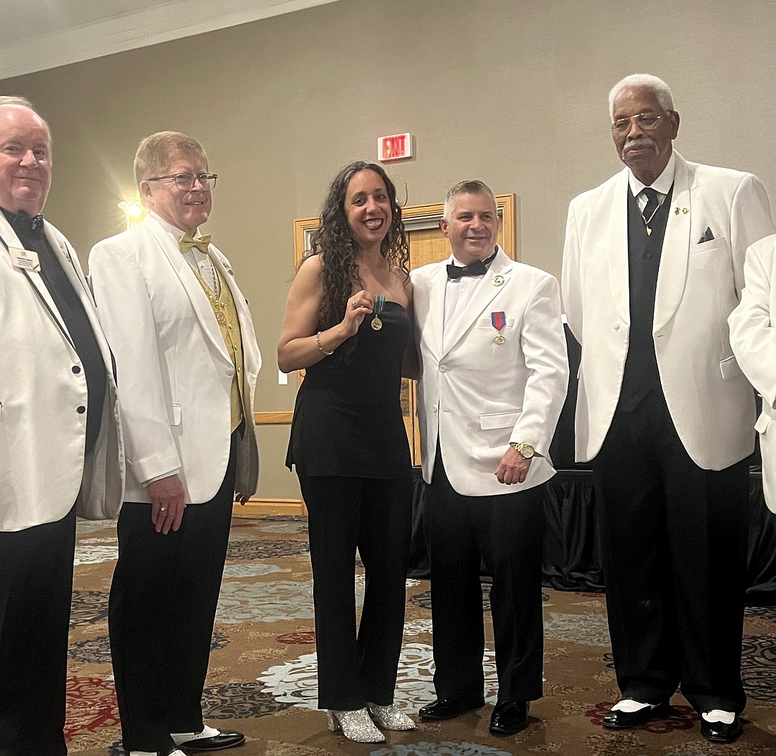 Nina Guiglotto received the Lions Clubs International President's Leadership Award at the Multiple District 35 Lions Convention in Orlando. Courtesy photo