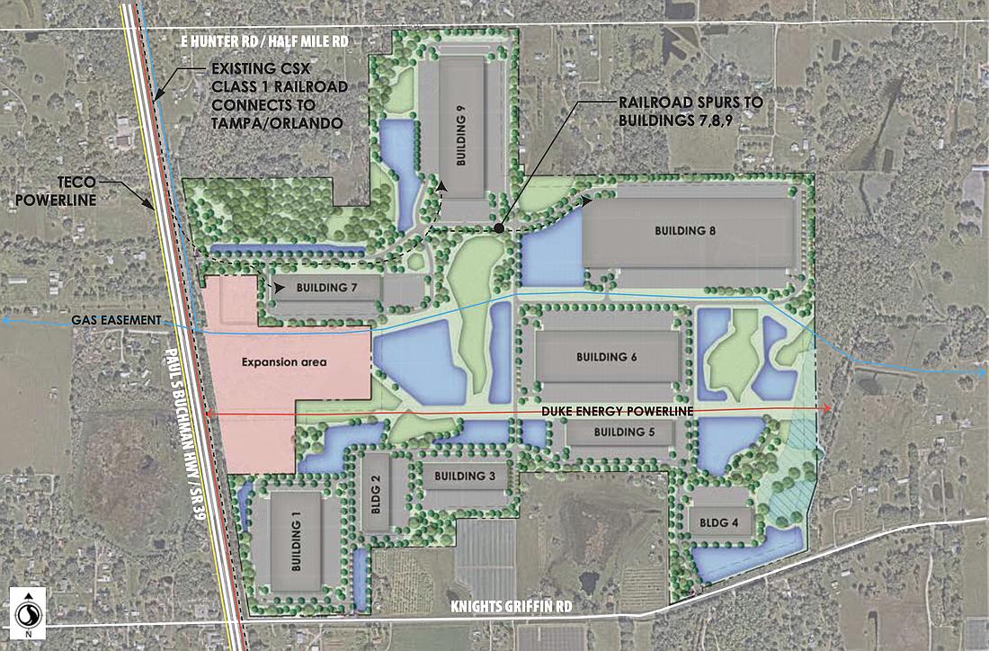 The Stalwart Business Park, a 3.4 million-square-foot light industrial and warehouse distribution center, was approved in Plant City last week.