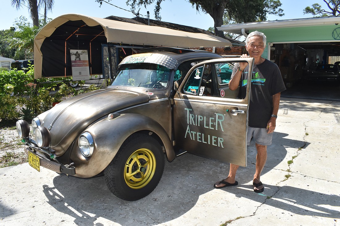 The TripleR Atelier was created mostly from recycled parts.