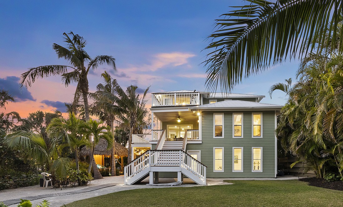 The Longbeach home has three bedrooms, three baths and 2,148 square feet of living area.