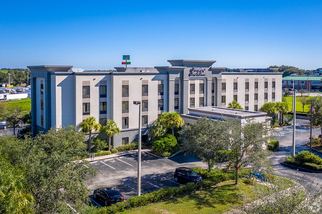Hampton Inn Tampa East just off of Interstate 4 was sold to a local hotel company, KMD Hospitality Management.