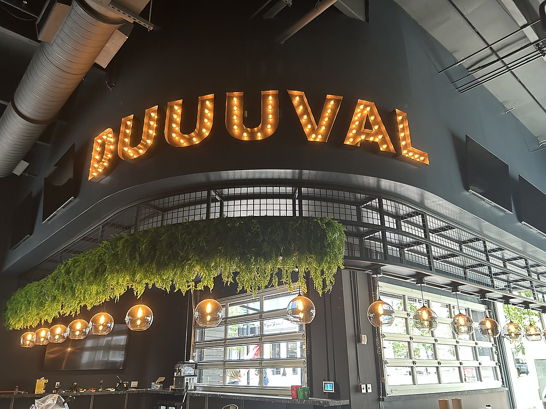 The 7,000-square-foot, two-story Pour Taproom focuses on self-service for its beer, wine and select specialty cocktails at 80 taps.