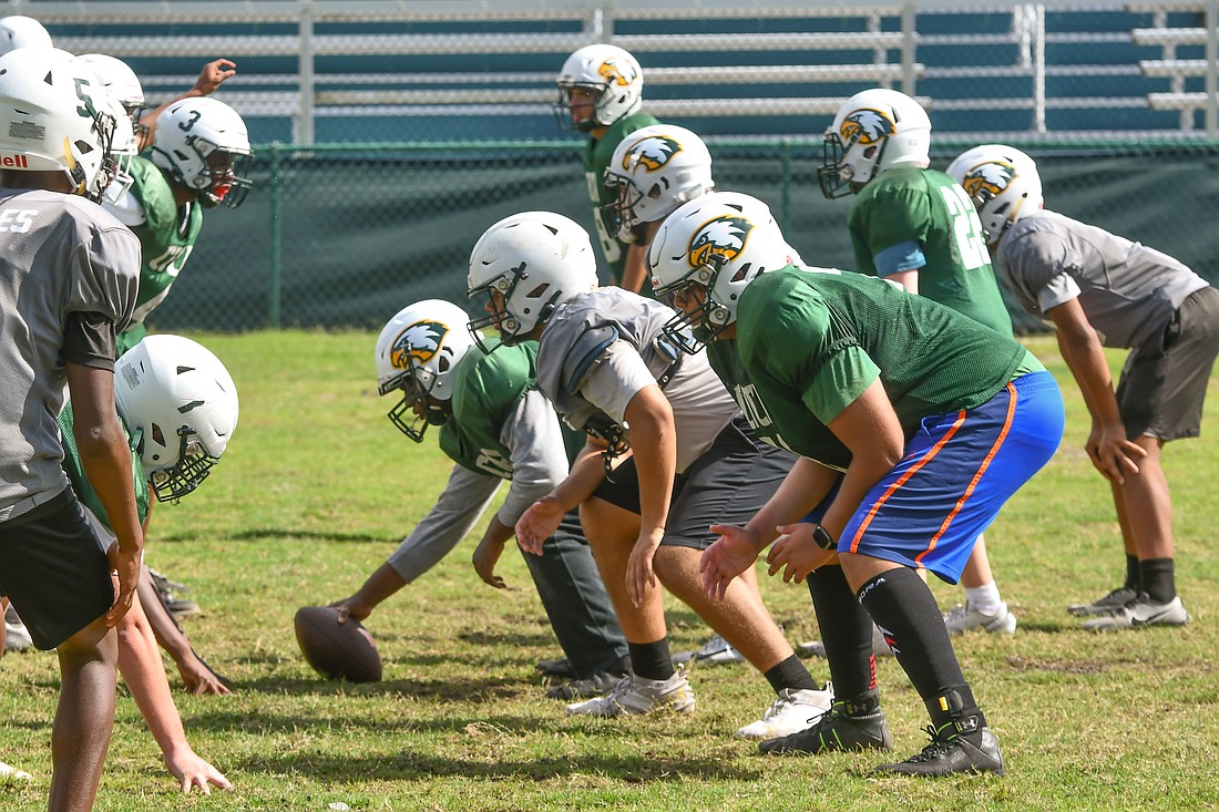One of the most notable areas of growth for CFCA this offseason has been the size of both its offensive and defensive lines.