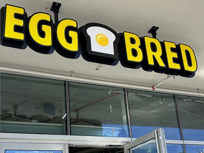 St. Johns County issued a sign permit for EggBred on May 19.