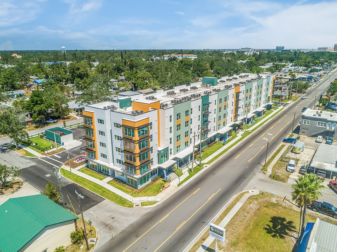 Astoria on 9th contains 120 apartments, with monthly rent starting at $322.