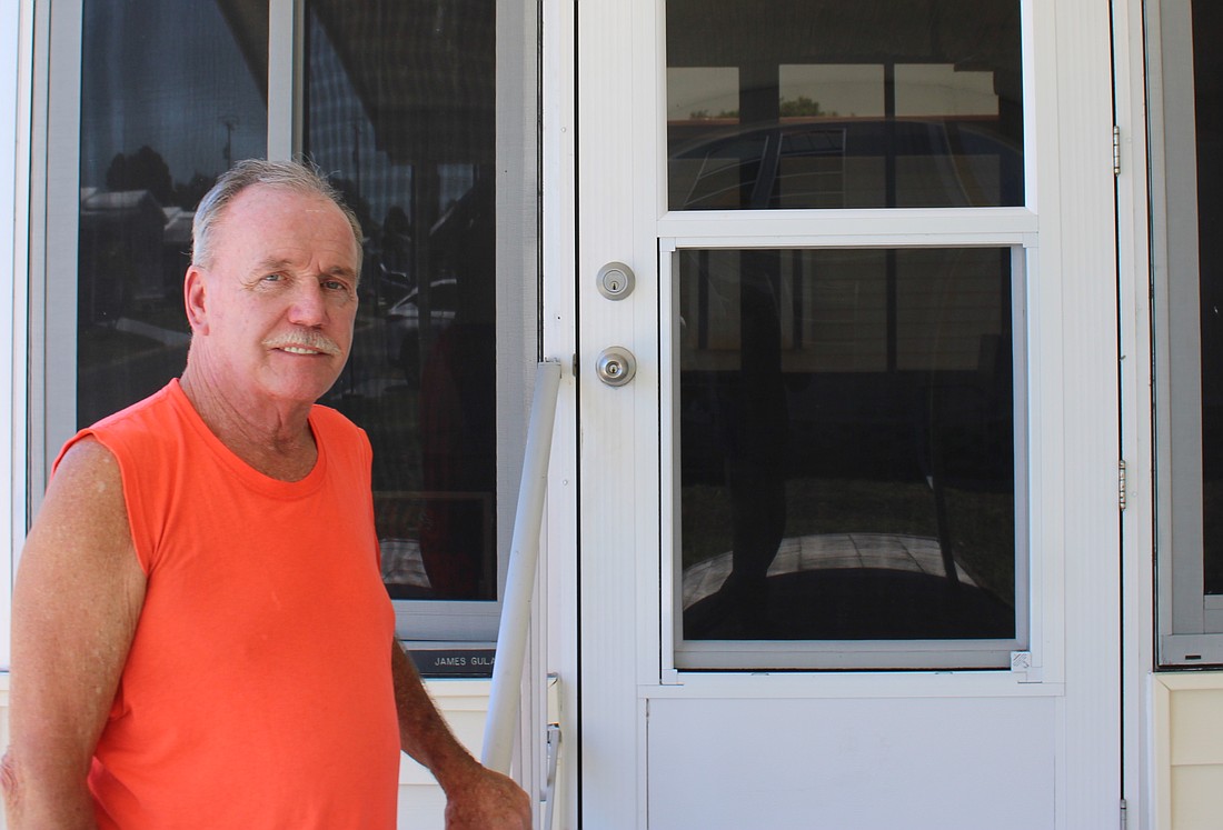 Despite major damage to his Westwinds home, Jimmy Gula still loves his neighborhood.