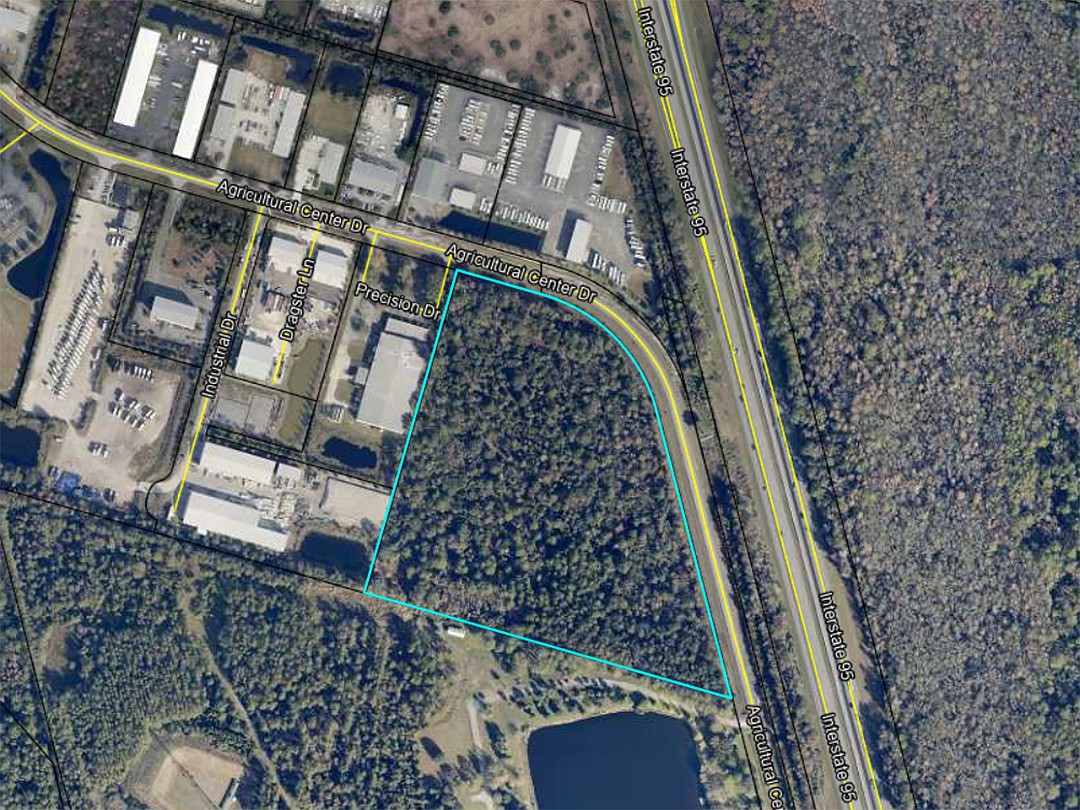 St. Augustine-based Traffic Materials Supplier bought  20.49 acres of undeveloped commercial property in St. Johns County on May 19 for $7.1 million. The property is in Elevation Pointe south of Agricultural Center Drive. Interstate 95 borders the land to the east.