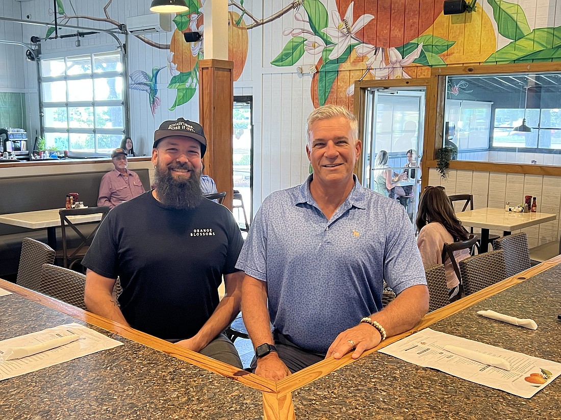 Partners Dan Altman and Tommy Walker have been operating Orange Blossoms since January.