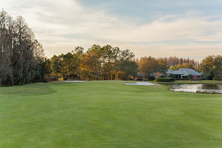 Hole No. 1 at The Club at Cheval.