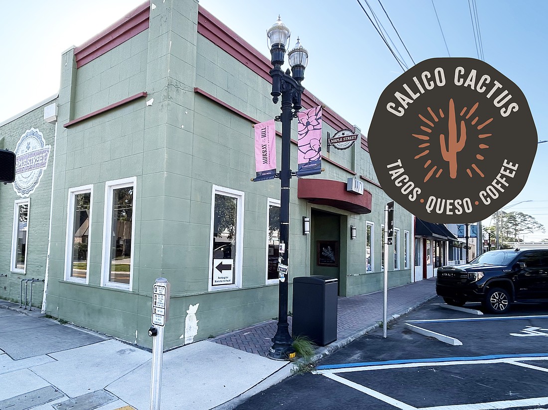Breakfast and lunch taco concept Calico Cactus will take over the Maple Street Biscuit Co. location at 1171 Edgewood Ave. S. in Jacksonville's Murray Hill neighborhood.