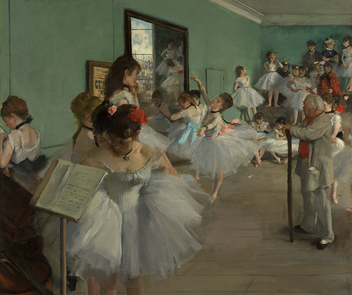"Dance Class at the Opera," by Edgar Degas