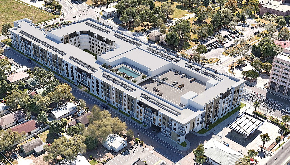 A rendering by Humphreys & Partners Architects of Fruitville Gateway.