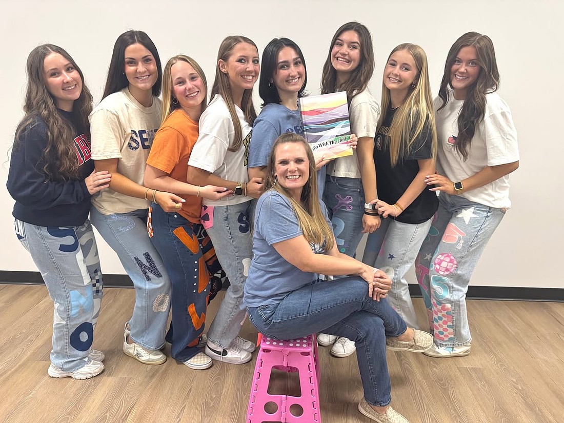 Foundation Academy Yearbook staff celebrated earning a spot in the Walsworth Gallery of Excellence.