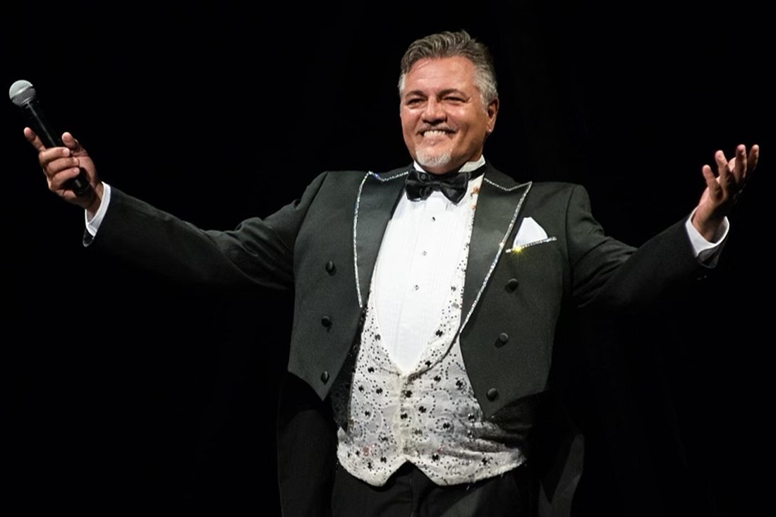 Jared Walker is the ringmaster at the 2025 Summer Circus Spectacular, which runs from June 13 to Aug. 9 at The Ringling's Historic Asolo Theater.