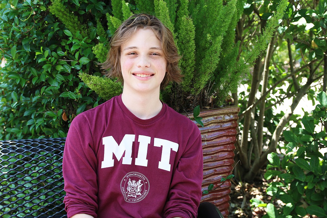 Wade Rogers hopes to become an engineer. Photo by Jarleene Almenas