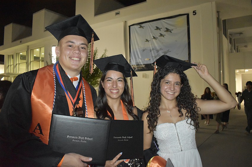 Jake Brasgalla, his girlfriend Caprey King and their friend Hailey Ayala