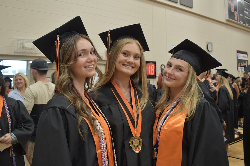 Brianna Herstein, Nevin Cowper and Skylar Chojnkacki