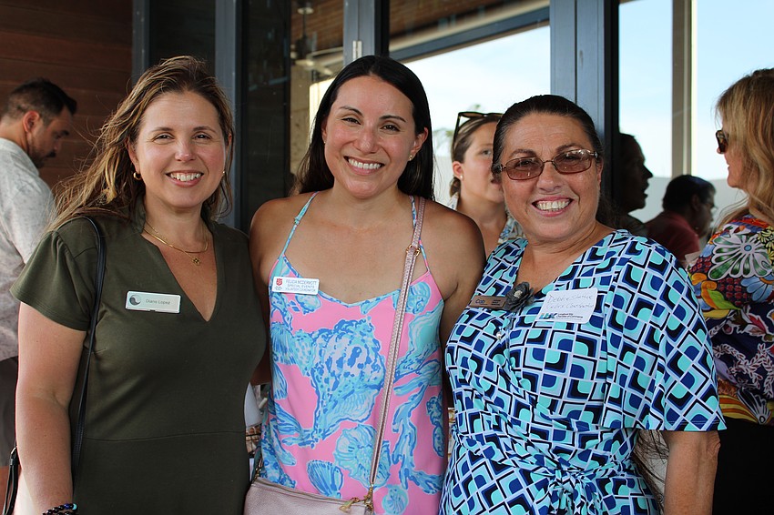 Diane Lopez, Felicia McDermott and Debbie Shaffer