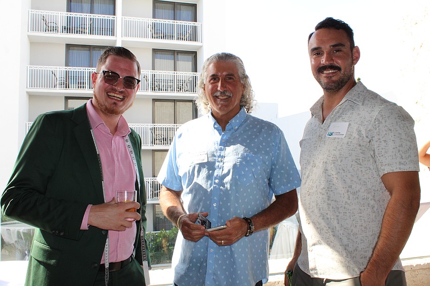 Andrew Sweetnich, Michael Jaspan and Jason Diaz