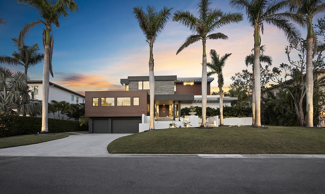 The home at 1580 Harbor Cay Lane has five bedrooms, four-and-two-half baths, a pool and 6,349 square feet of living area.