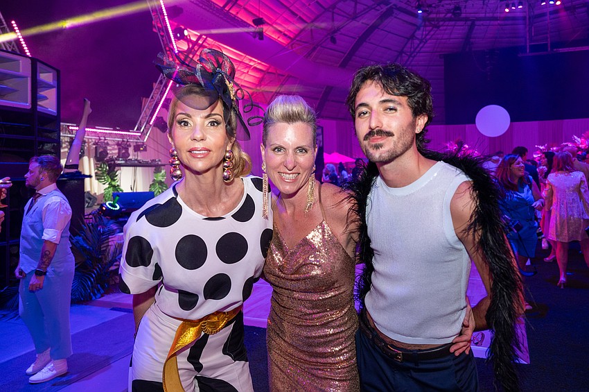 Frederique Chauveau, Heather and Gabriel Welch