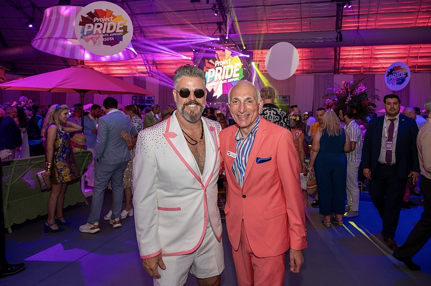 Past President PPSRQ Jason Champion and board member Harry Cicchetti