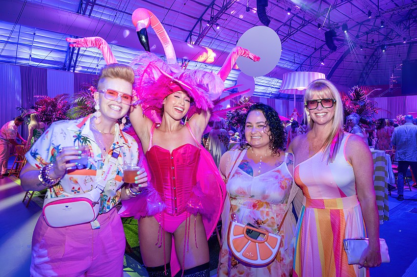 Brittany Jennings, Daniella Padilla, Chrystal Whitley and Mary Van Sant.