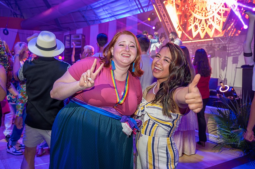 Emma Mathews and Jodel Velarde