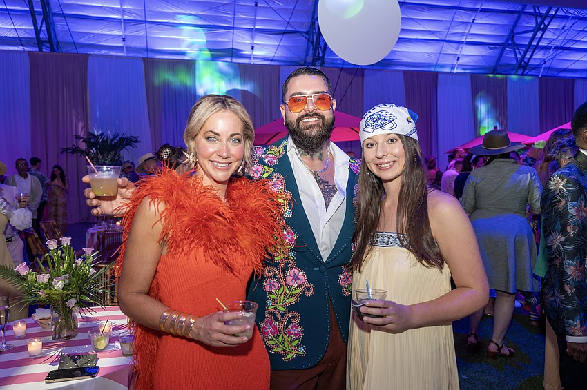 Gina Lyons, Kyle Riich and Riley Kell