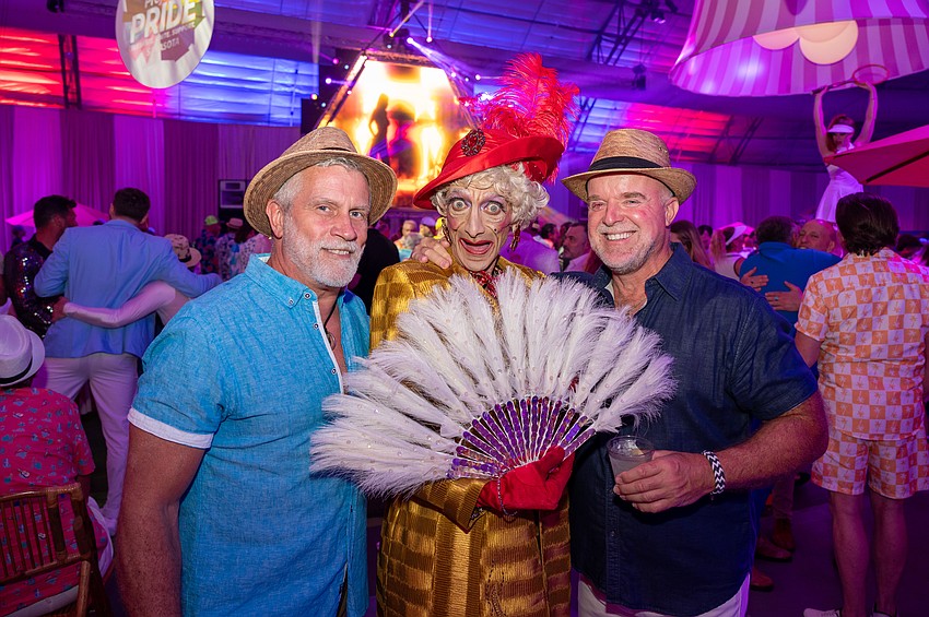 Clay McCleod, Grandma Pearl and Ted Harris