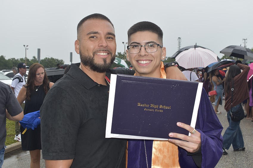 Rolando Mata and his son Brian Mata