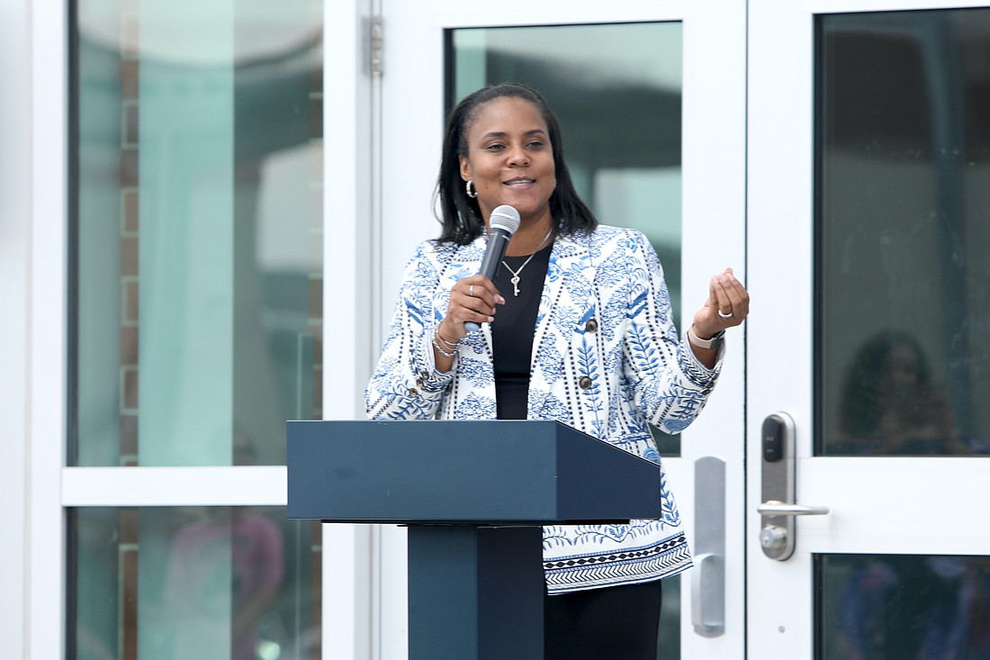 Flagler Schools Superintendent LaShakia Moore. File photo by Brent Woronoff