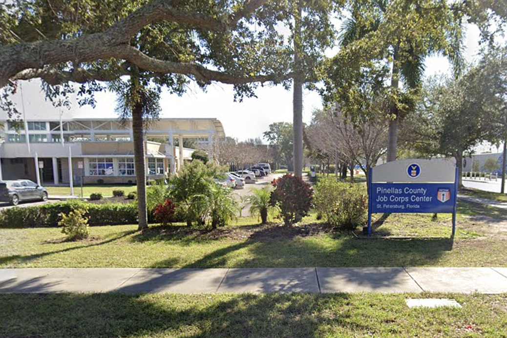 Pinellas County Job Corps Center at 500 22nd St., St. Petersburg.