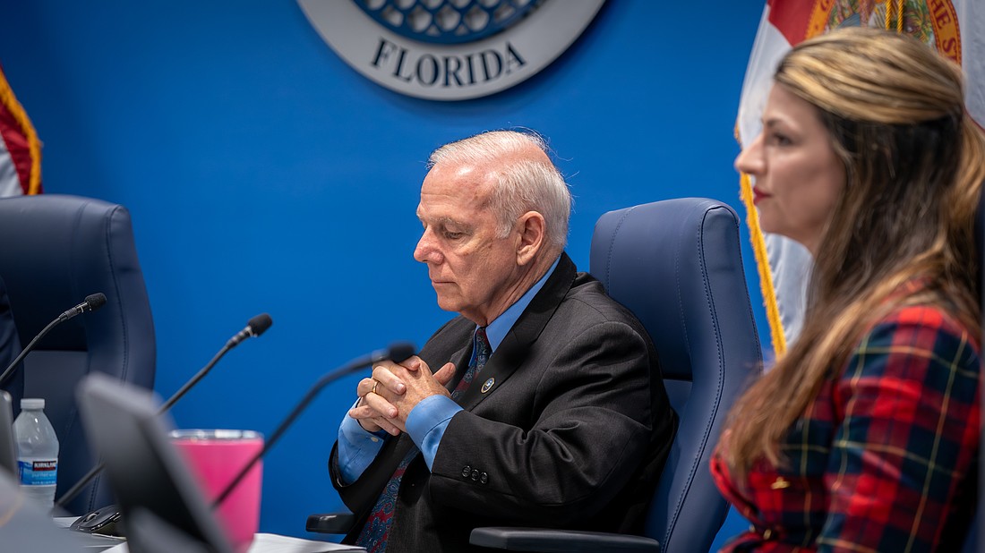 Commissioners Bob McCann and Amanda Ballard question the efficiency of Manatee County's hiring practices and budget process.