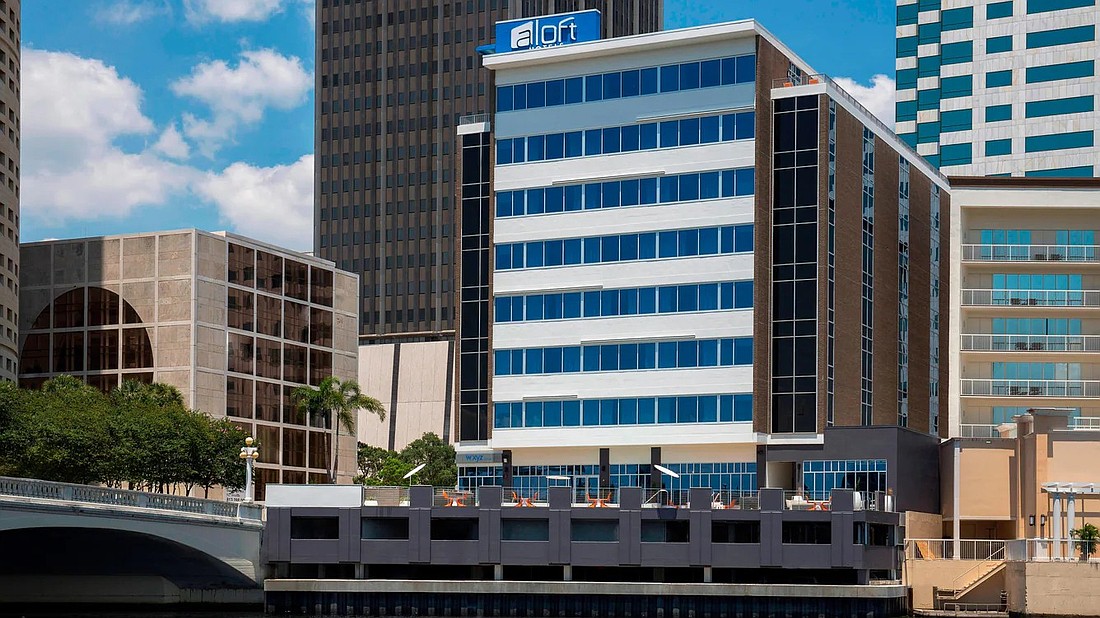 The owners of the Aloft Tampa Downtown hotel have refinanced the property.