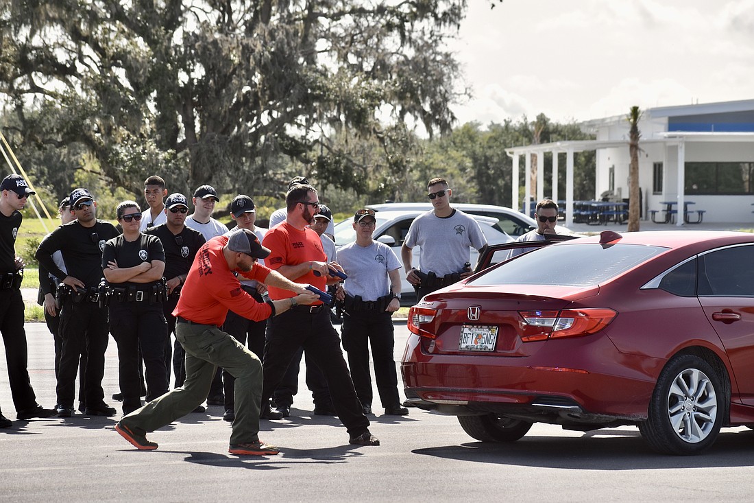Vehicle operations training is underway at the new training center in Myakka City June 3.