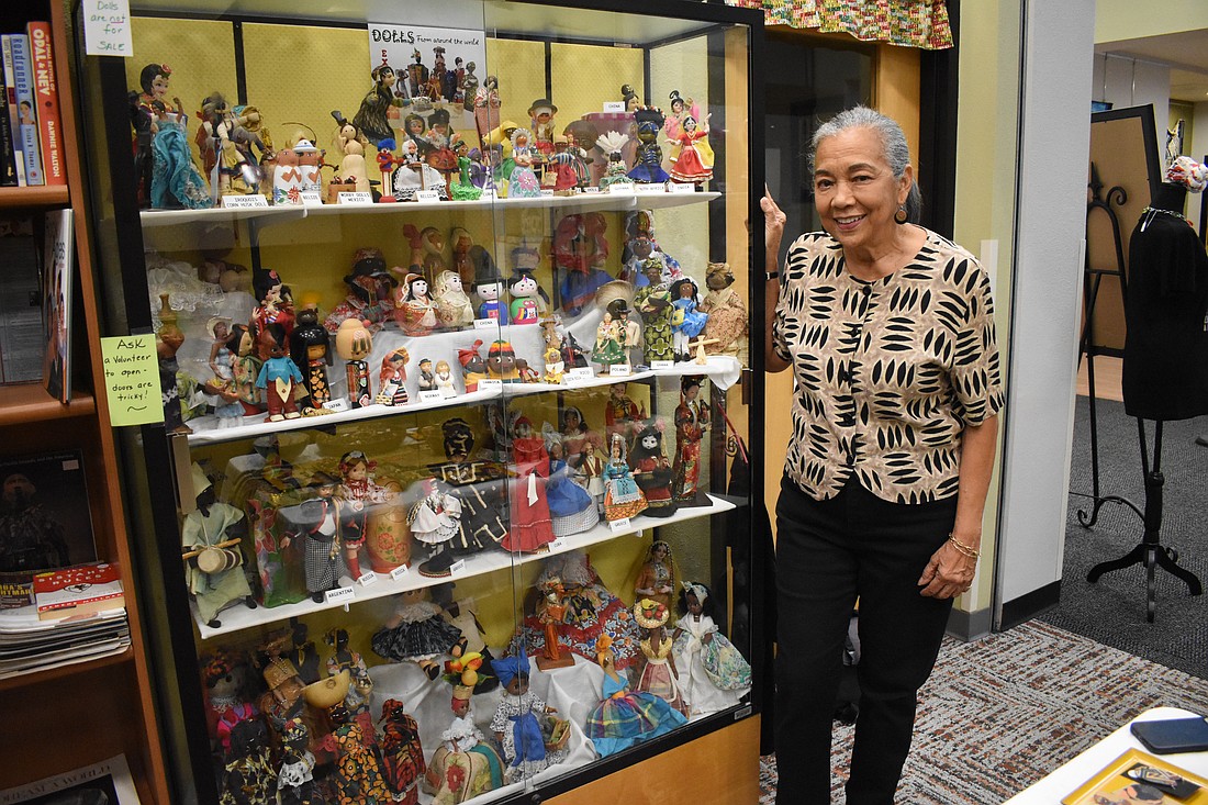 Jennifer Joseph has collected approximately 80 dolls from about 40 countries.