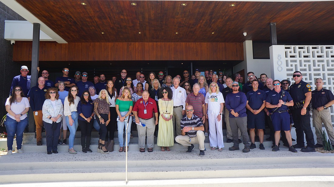 Longboat Key department heads, staff and first responders gathered at Shore Longboat Key on June 6 for an employee appreciation lunch.